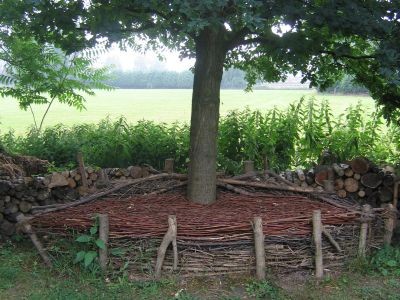 Bankjes - Takkensofa van snoeihout